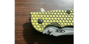 Custome scales Honeycomb, for ZT 0560, ZT 0561. knife